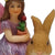 Fairy Evie Riding a Rabbit Fairy Garden Figurines The Willow Collection 