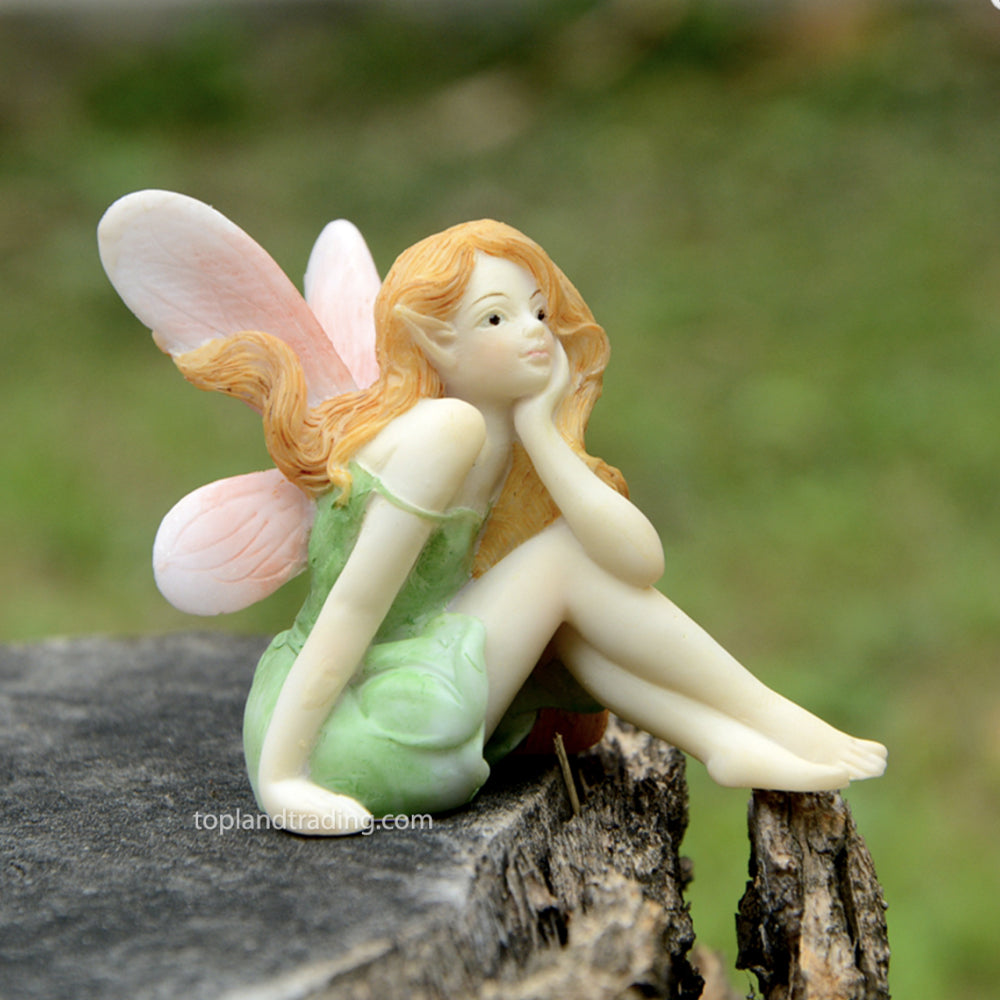 Fairy Daydreaming Fairy Garden Figurines The Enchanted Story Collection 