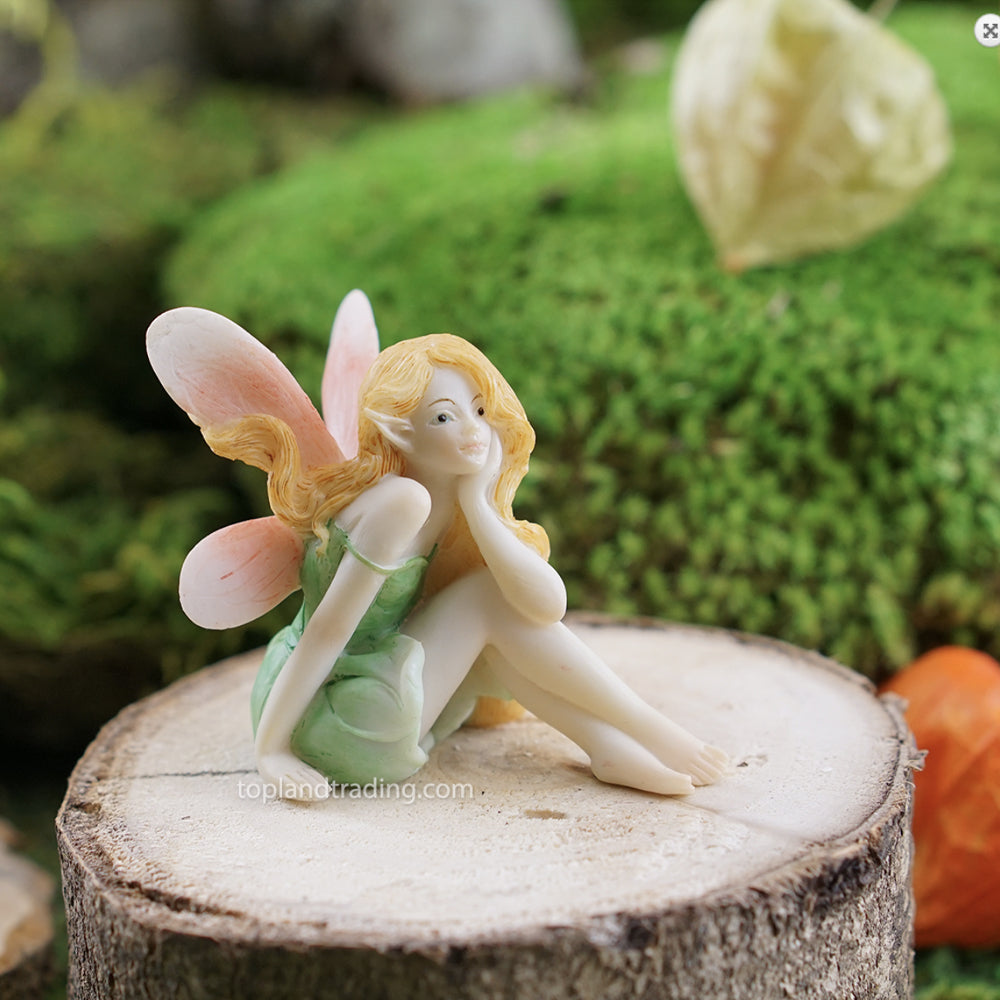Fairy Daydreaming Fairy Garden Figurines The Enchanted Story Collection 