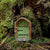 Mystical Green Fairy Door | Fairy Garden Doors & Windows - Australia | Earth Fairy