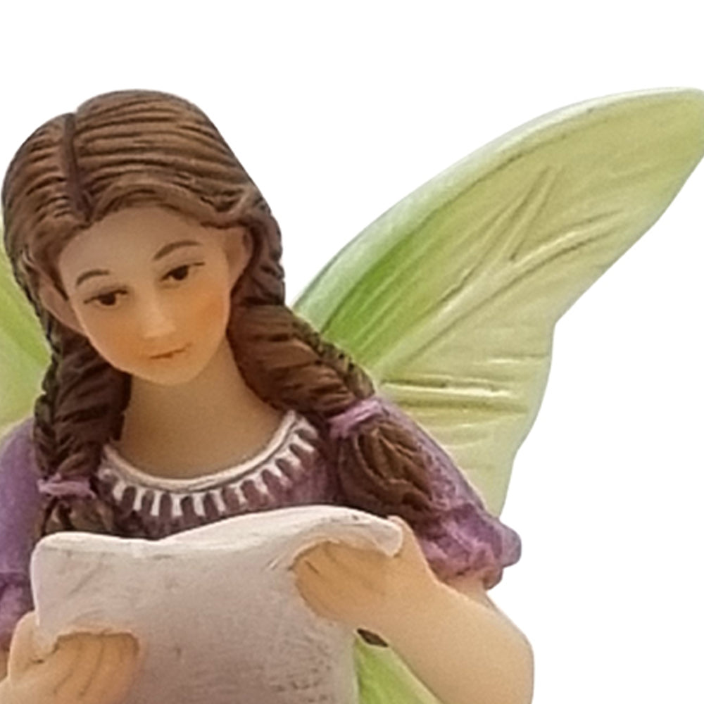 Fairy Grace Reading a Letter Fairy Garden Figurines The Willow Collection 