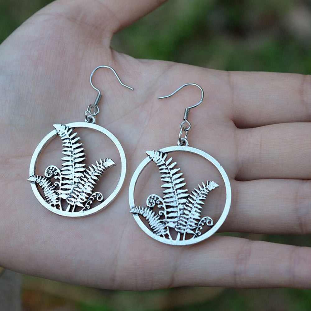 Fiddlehead Fern Earrings Jewellery Earth Fairy 