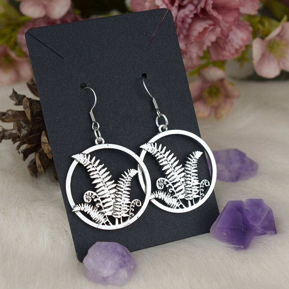 Fiddlehead Fern Earrings Jewellery Earth Fairy 