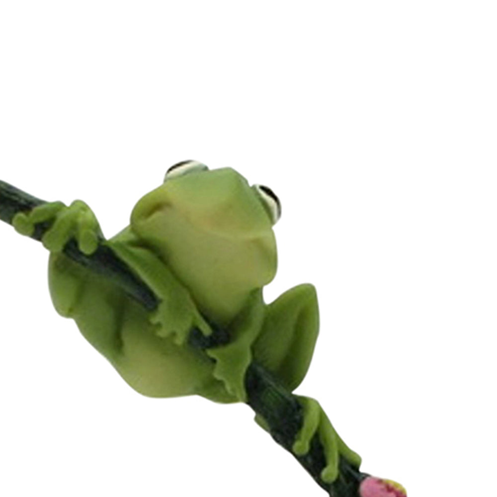 Frog on Flower Stem Animals The Willow Collection 