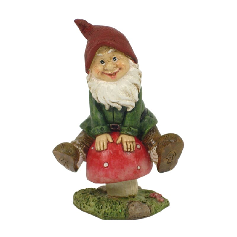 Mushroom Gnomes - Set of 2 Gnomes, Pixies, Trolls &amp; Elves Earth Fairy 