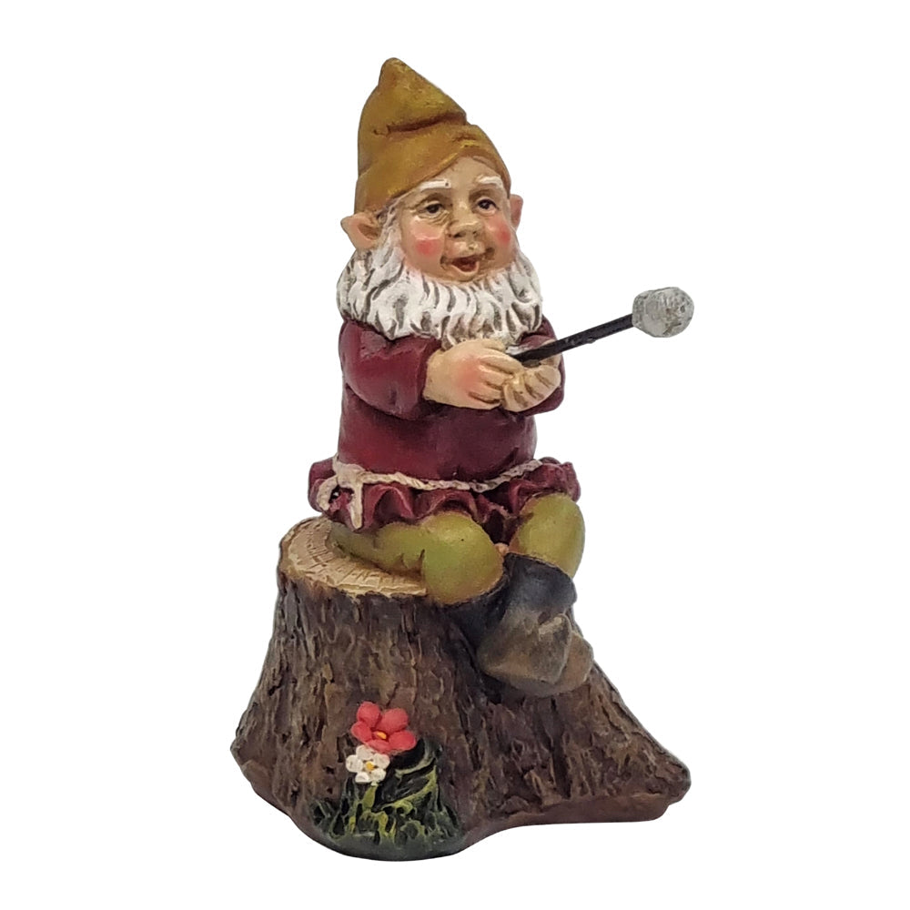 Gnomes Toasting Marshmallows Gnomes, Pixies, Trolls &amp; Elves The Willow Collection 