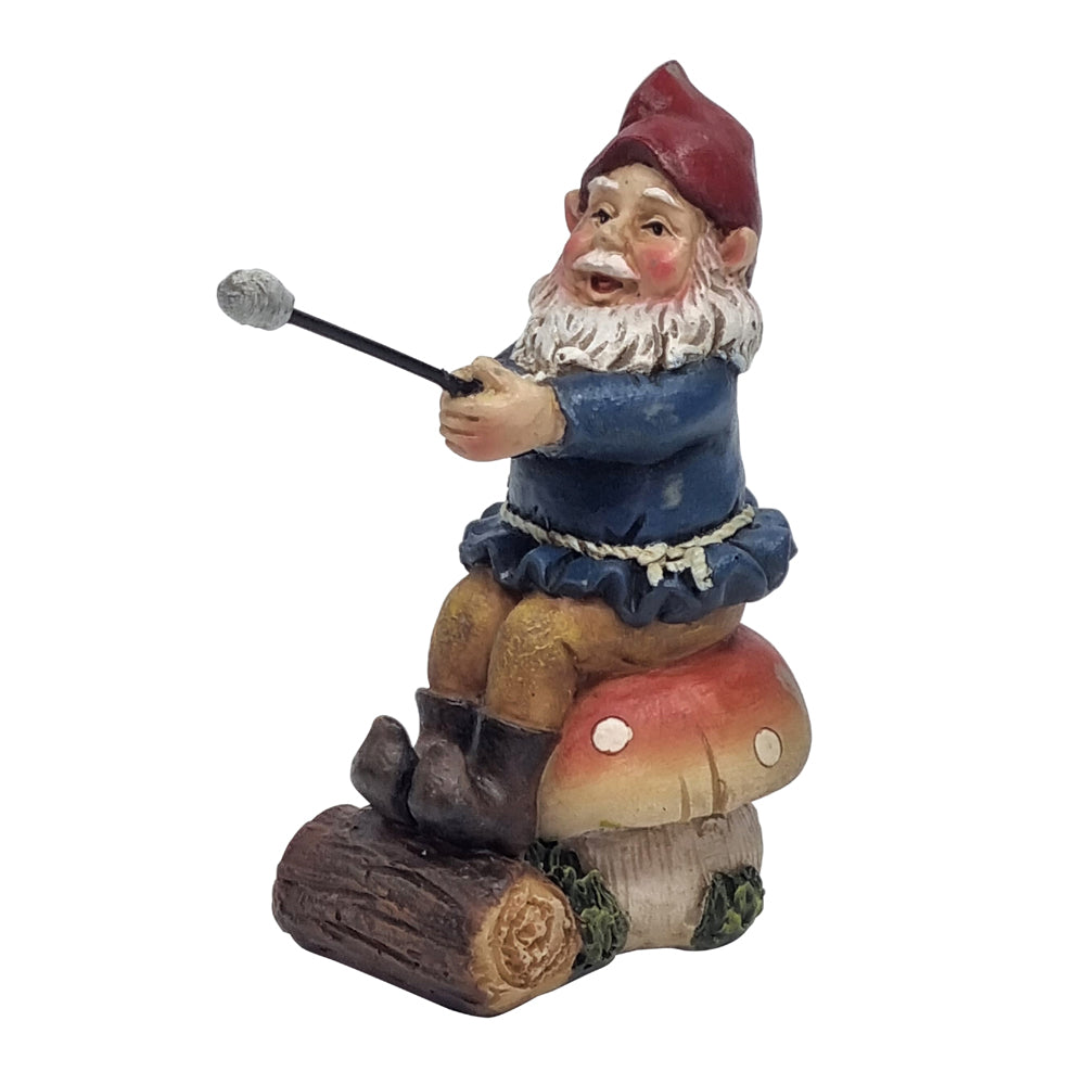 Gnomes Toasting Marshmallows Gnomes, Pixies, Trolls &amp; Elves The Willow Collection 