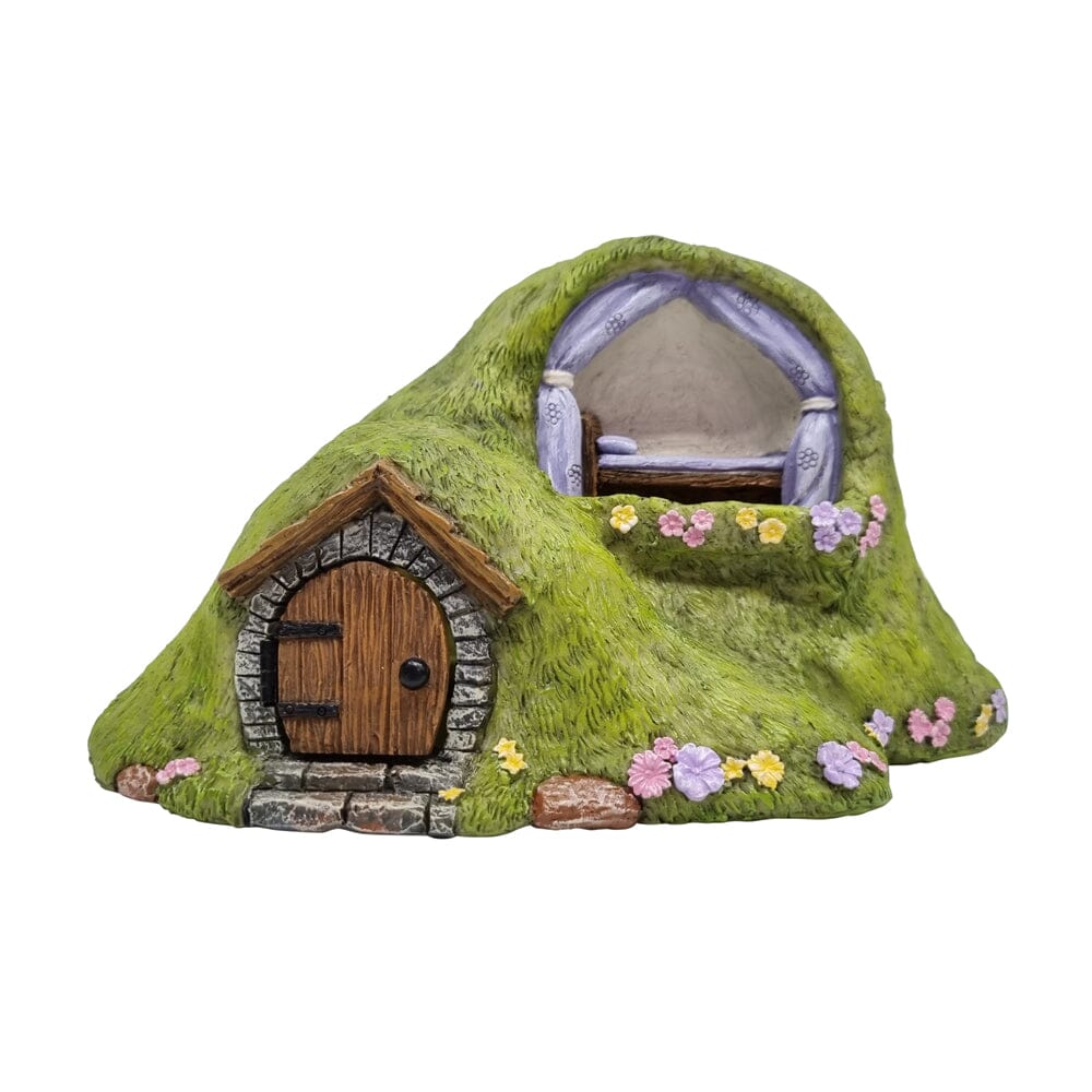 Hobbit House with Bed Fairy Houses The Willow Collection 