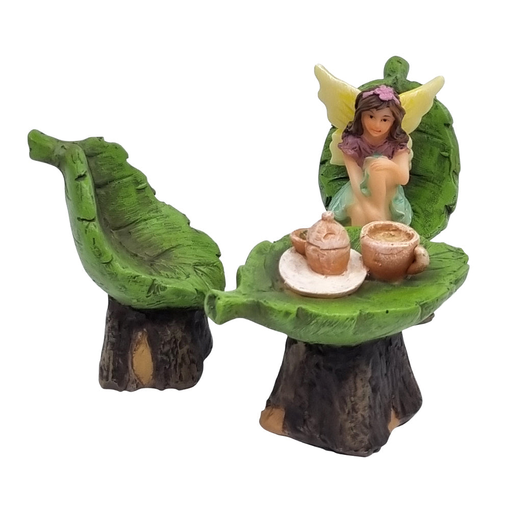 Leaf Furniture Set Fairy Garden Furniture The Willow Collection 