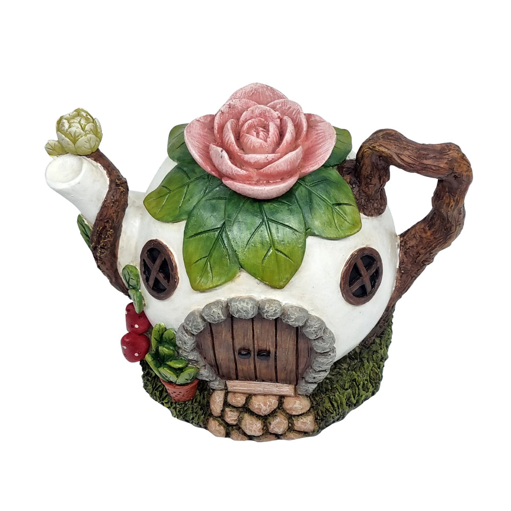 Lotus Flower Teapot House Fairy Houses The Willow Collection 