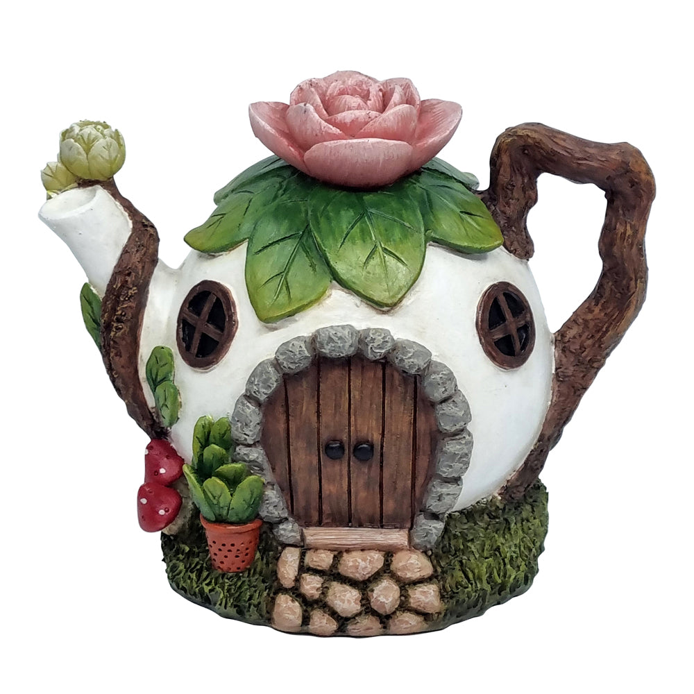 Lotus Flower Teapot House Fairy Houses The Willow Collection 