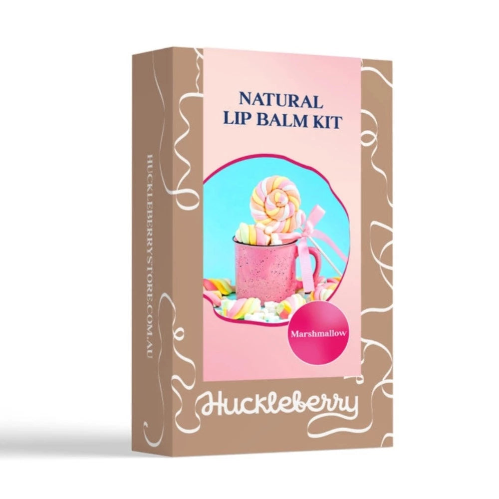 Make Your Own Natural Lip Balm Kit Toys &amp; Play Huckleberry Marshmallow 