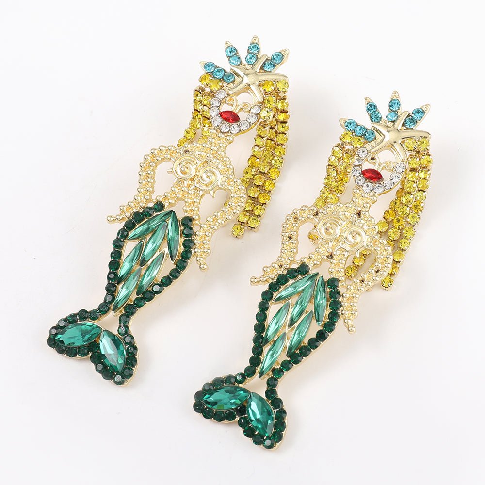 Mermaid Earrings Jewellery Earth Fairy 