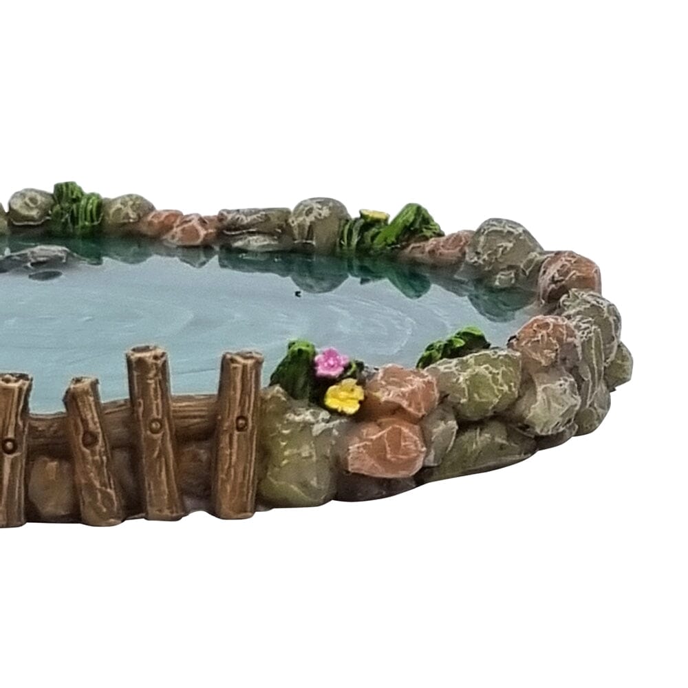 Round Pond Fairy Garden Landscaping Earth Fairy 