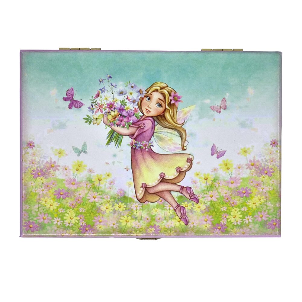 Spring Fairy Musical Jewellery Box Fairy Garden Accessories Earth Fairy 