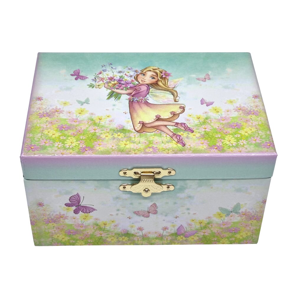 Spring Fairy Musical Jewellery Box Fairy Garden Accessories Earth Fairy 