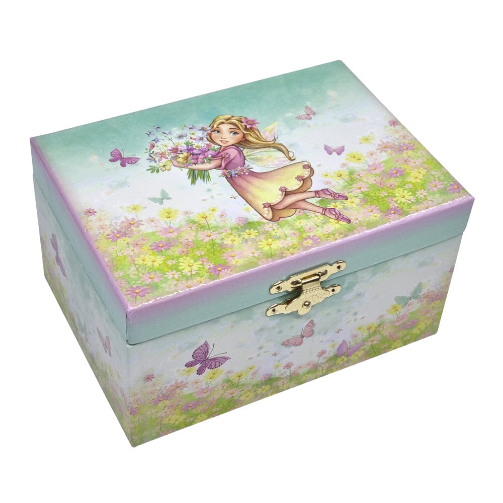Spring Fairy Musical Jewellery Box Fairy Garden Accessories Earth Fairy 