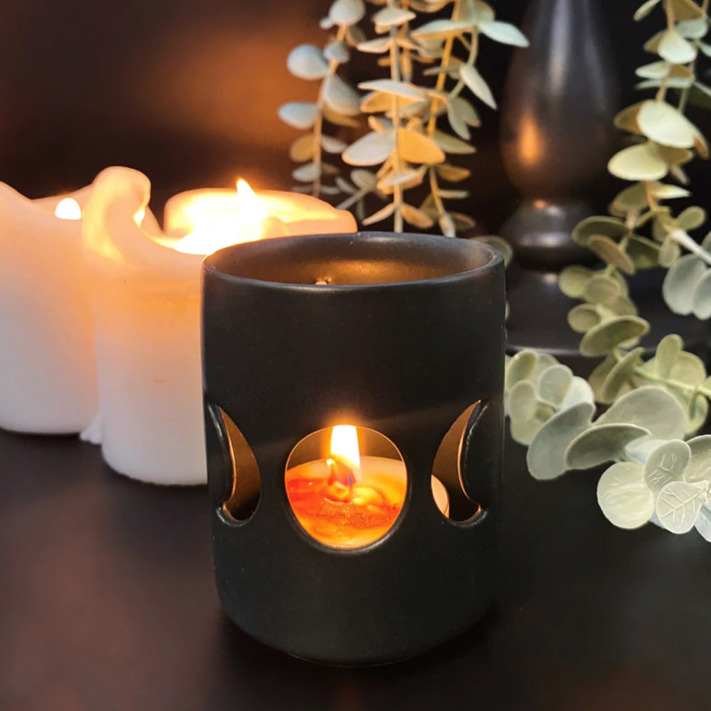 Triple Moon Tealight Holder