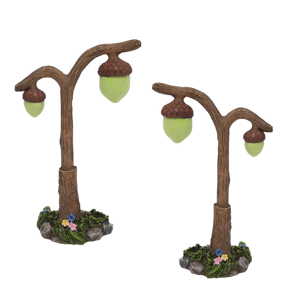 Glow in the Dark - Acorn Lamp, from The Glow Fairy Garden Collection from Earth Fairy