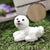 MMiniature Bichon Frise Dog from The Fairy Garden Miniature Animal Collection by Earth Fairy
