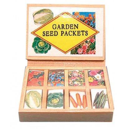 fairy garden seed packets Fairy Garden Miniature Box of Seeds