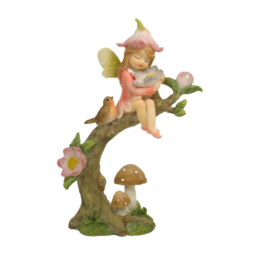Boy & Girl Fairy Set, from The Earth Fairy Figurine Collection