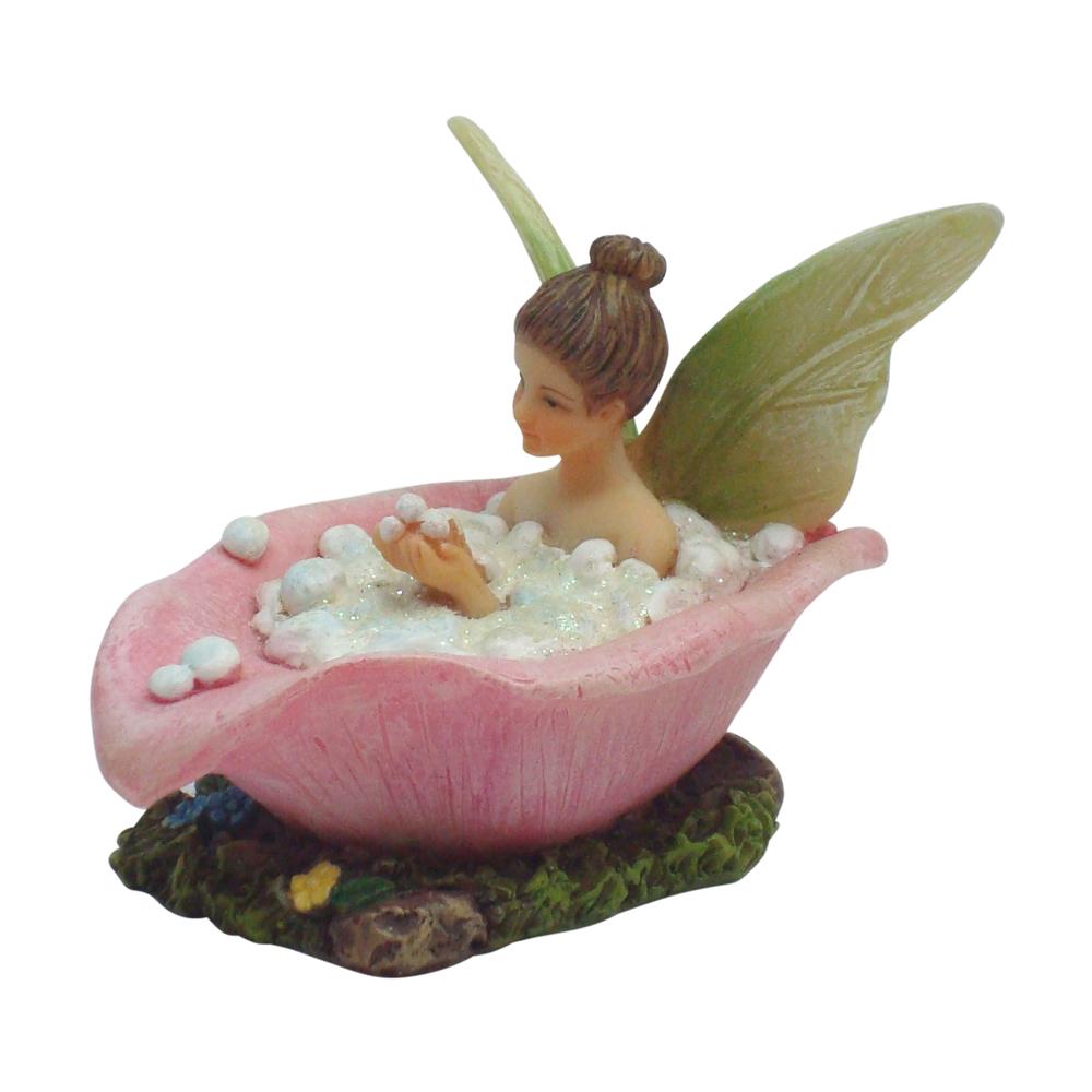 Bubble Fairy - Sitting in Bath | Fairy Garden Figurines - Australia | Earth Fairy
