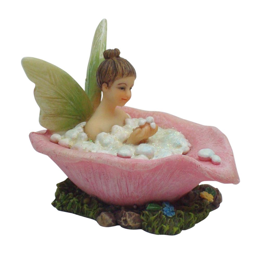 Bubble Fairy - Sitting in Bath | Fairy Garden Figurines - Australia | Earth Fairy