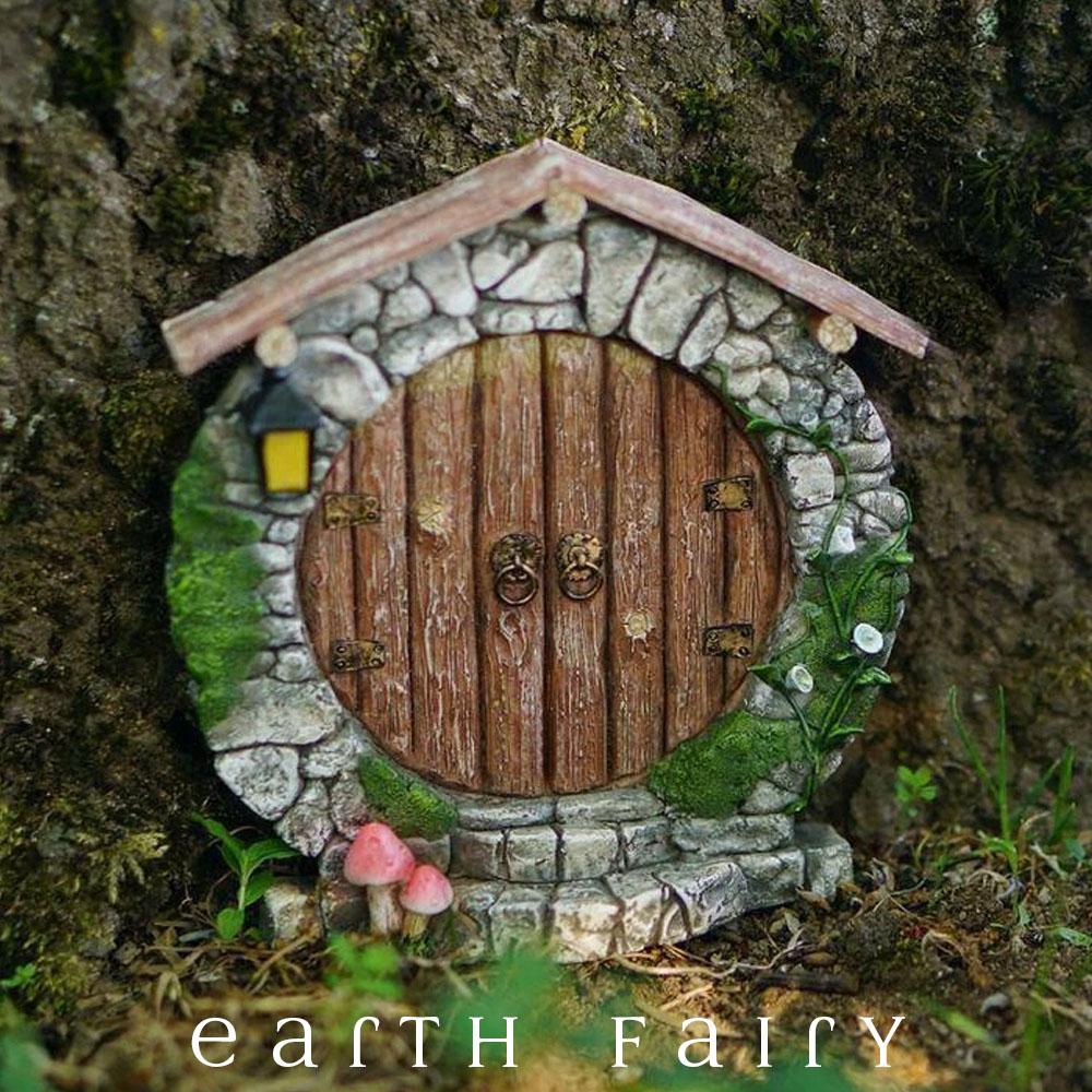 Charming Hobbit Door | Fairy Garden Doors | Earth Fairy