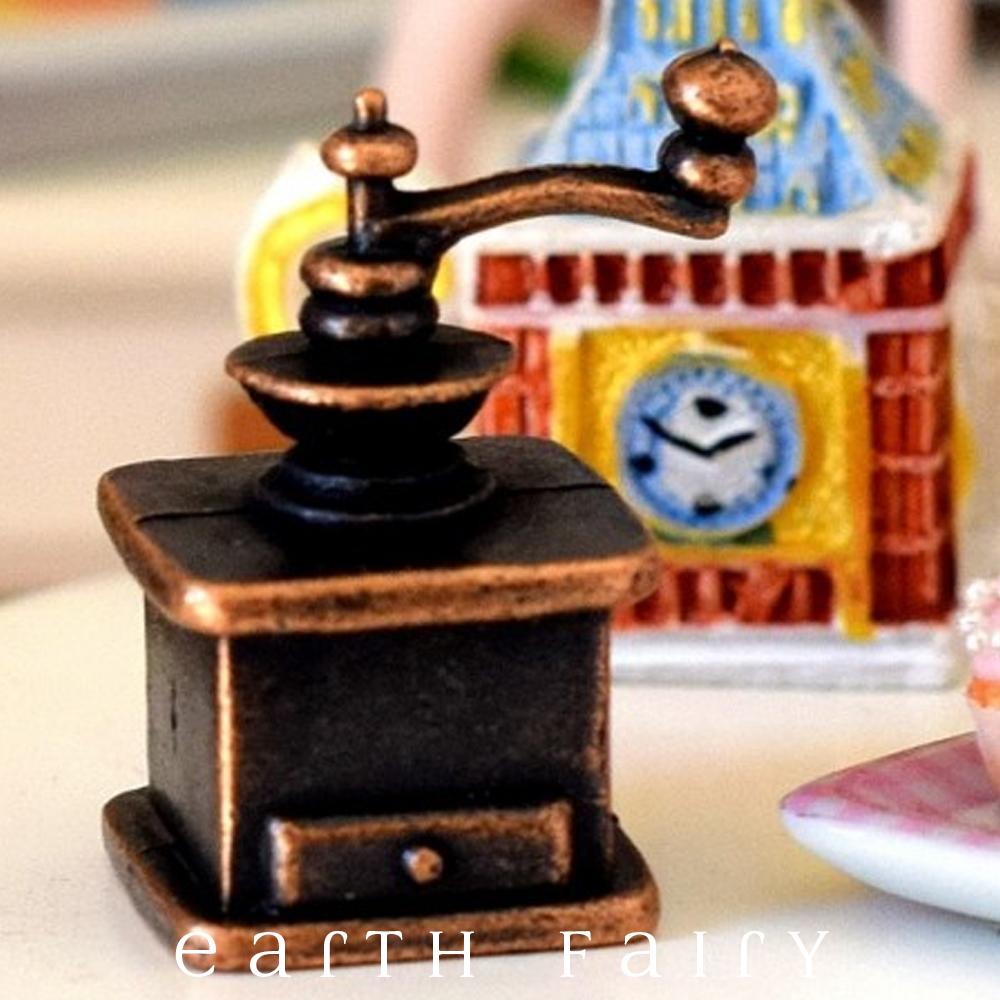 Miniature Coffee Grinder, from The Fairy Garden Accessory Collection by Earth Fairy