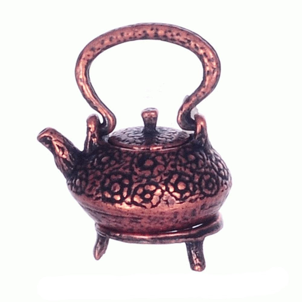 Copper Kettle Pot with Trivet | Fairy Garden Miniatures - Australia | Earth Fairy