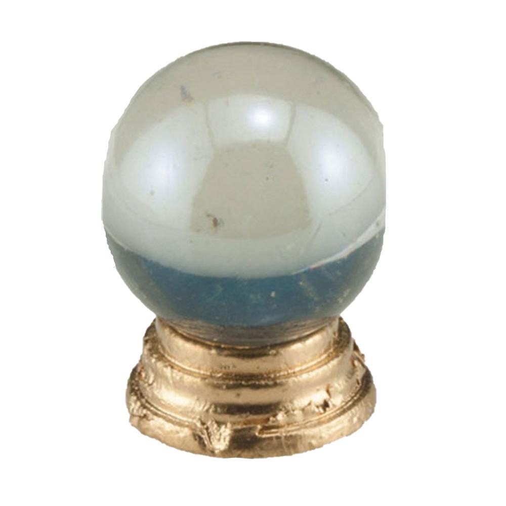 Crystal Ball with Gold Stand, from The Miniature Fairy Garden Accessory Collection by Earth Fairy