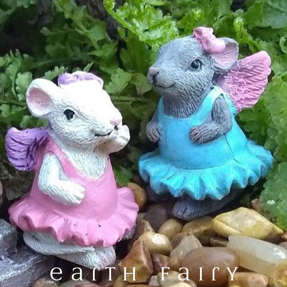 Dancing Sisters Fairy Garden Animals The Fairy Village Collection 