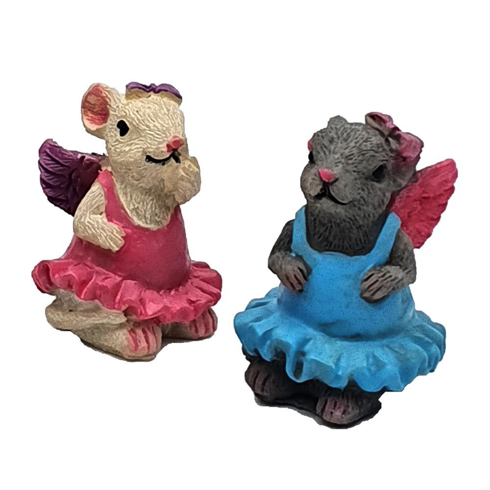Dancing Sisters Fairy Garden Animals The Fairy Village Collection 