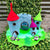 The Dragon Castle, Large, from The Hand Felted Wool Toy Collection by Earth Fairy