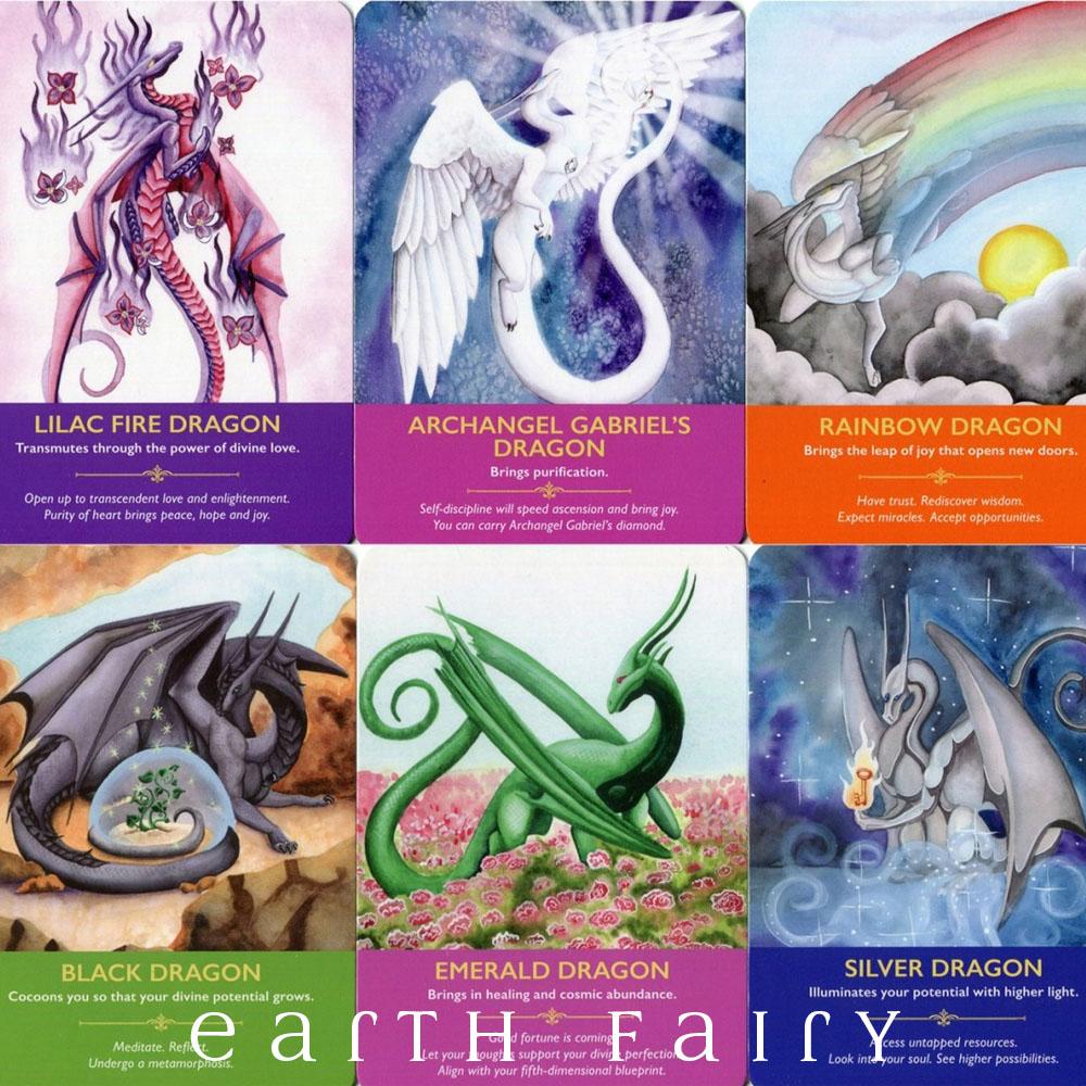 Dragon Oracle Cards by Diana Cooper | Fairy, Tarot, Oracle & Affirmation Cards - Australia | Earth Fairy