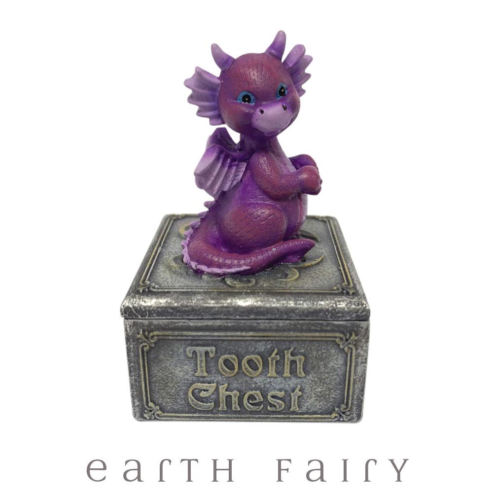 Dragon Tooth Chest | Fairy Garden Miniatures &amp; Collectibles - Australia | Earth Fairy