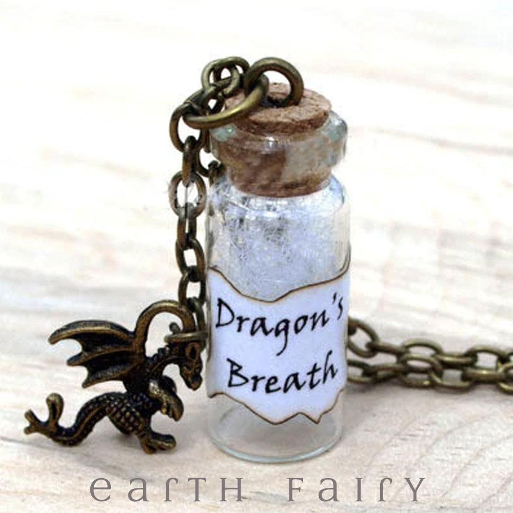 Dragon&#39;s  Breath Necklace from The Curious Things Collection by Earth Fairy