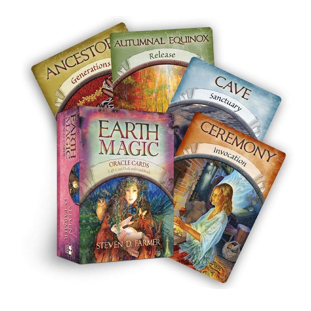 Earth Magic Oracle Cards by Steven D. Farmer | Fairy, Tarot &amp; Oracle Cards - Australia | Earth Fairy
