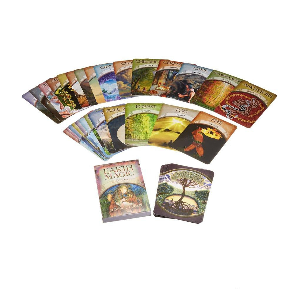 Earth Magic Oracle Cards by Steven D. Farmer | Fairy, Tarot &amp; Oracle Cards - Australia | Earth Fairy