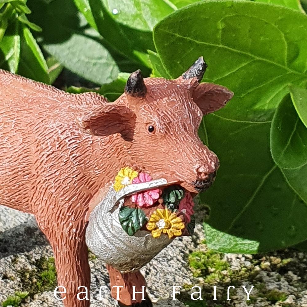 Elsie the Calf, from The Wild Ones miniature animal collection by Earth Fairy