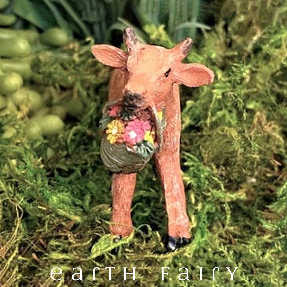 Elsie the Calf, from The Wild Ones miniature animal collection by Earth Fairy