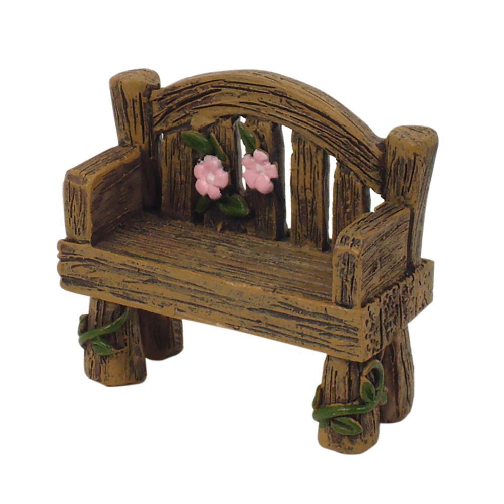 Enchanted Garden Bench - Mini  - Fairy Gardens - Earth Fairy