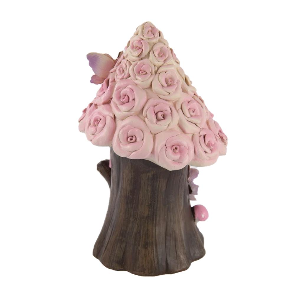 Rear view of the Enchanted Rose Fairy Cottage