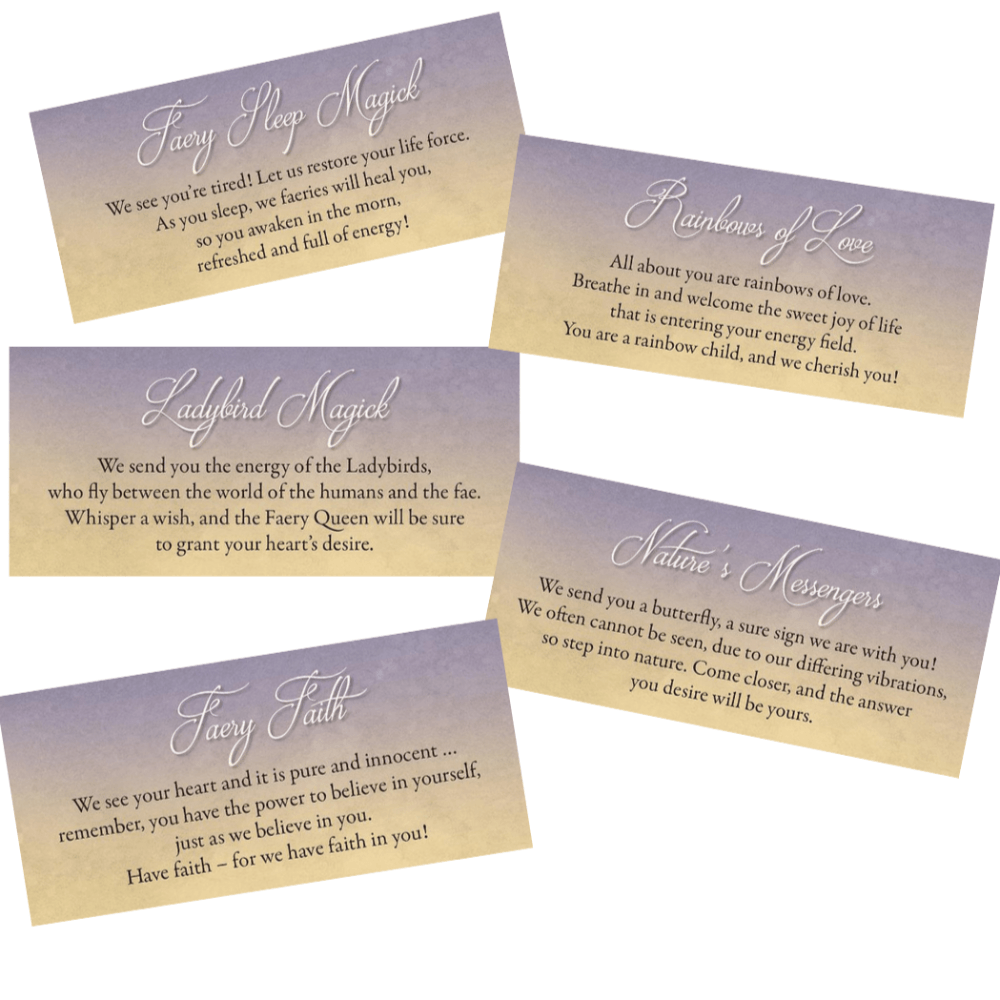 Faery Whispers: Magickal Messages from the Realm of Enchantment Fairy, Oracle &amp; Tarot Cards Earth Fairy 