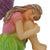 Fairy Chloe Sleeping, a miniature resin fairy garden figurine