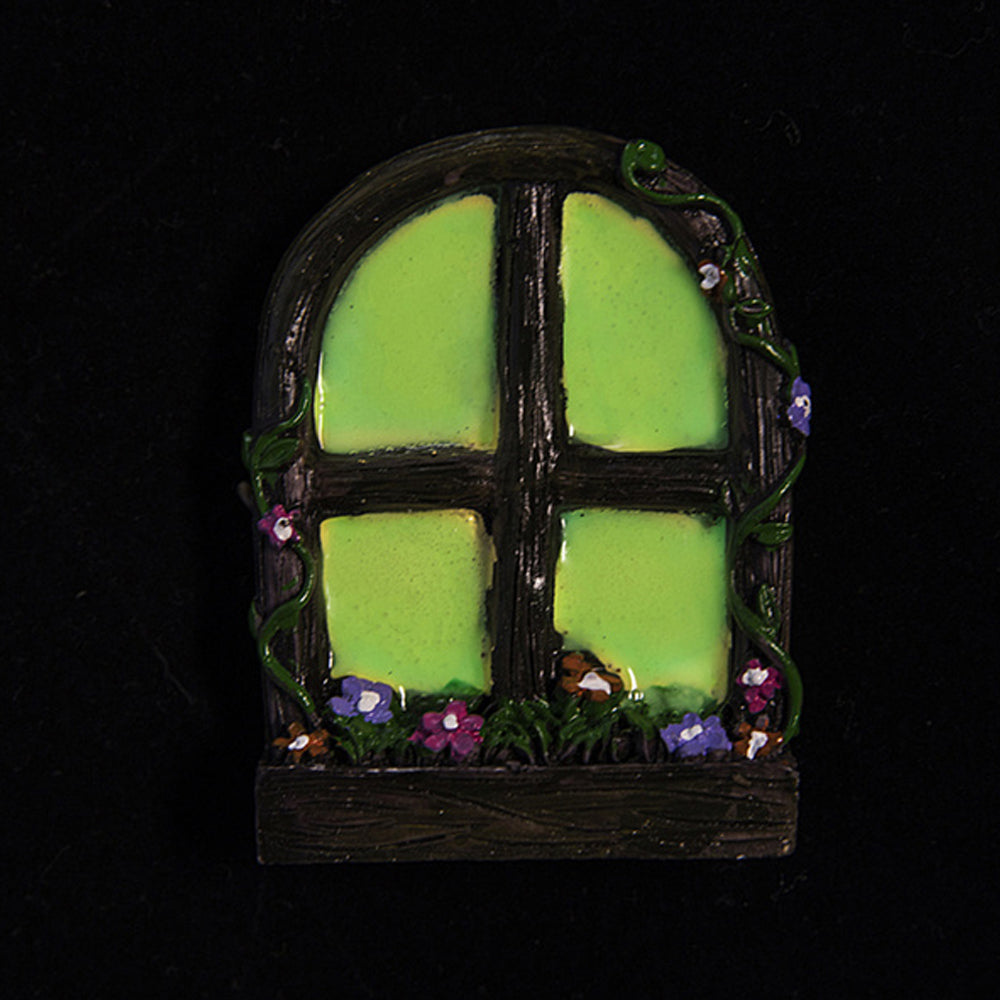 Fairy Door, Lantern &amp; Windows Set - Glow in the Dark Fairy Doors, Windows &amp; Mail Earth Fairy 