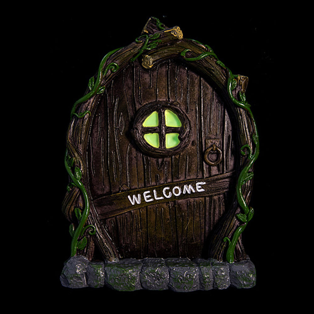 Fairy Door, Lantern &amp; Windows Set - Glow in the Dark Fairy Doors, Windows &amp; Mail Earth Fairy 