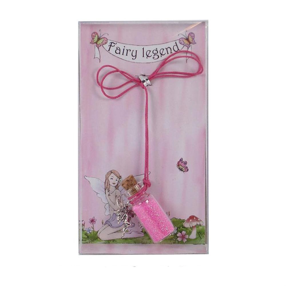 Fairy Dust Necklace - Dark Pink | Fairy Gifts &amp; Party Favours | Earth Fairy