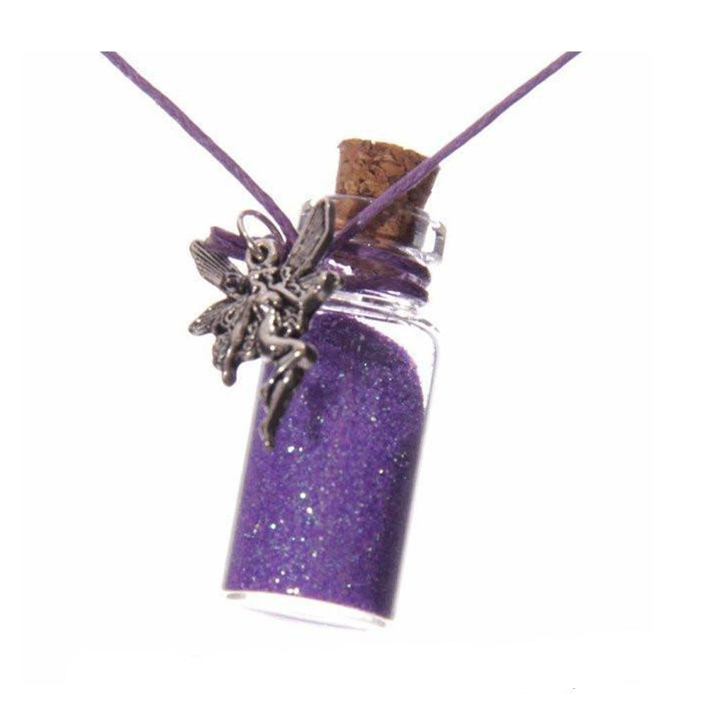 Fairy Dust Necklace - Purple | Fairy Gifts &amp; Party Favours | Earth Fairy